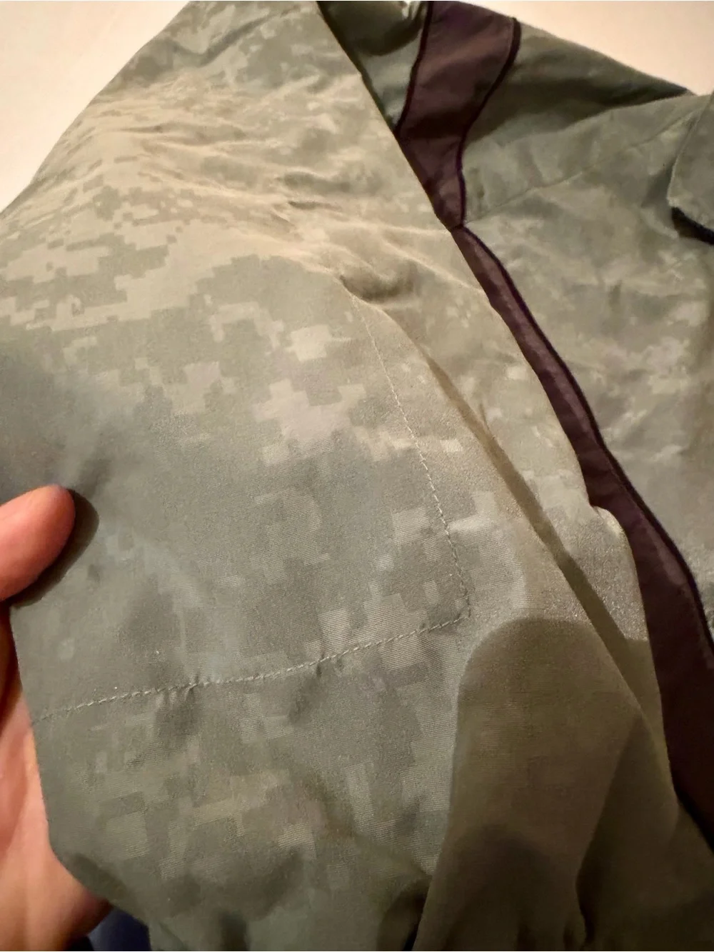 US Army IPFU Training Jacket Digital ACU Camo Large Regular Windbreaker UNICORN